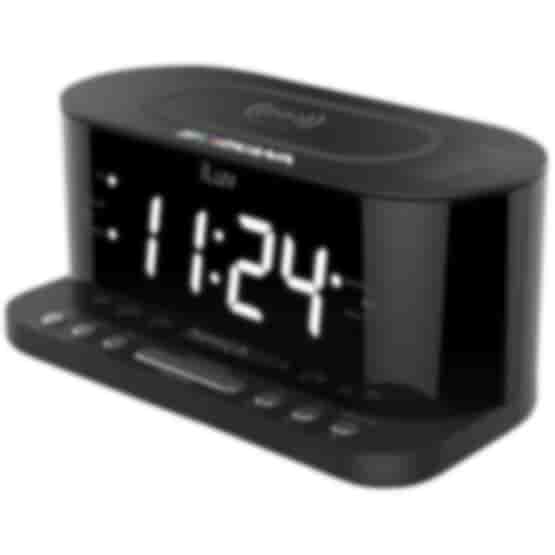iLuv® Qi Wireless Charger / LED Alarm Clock