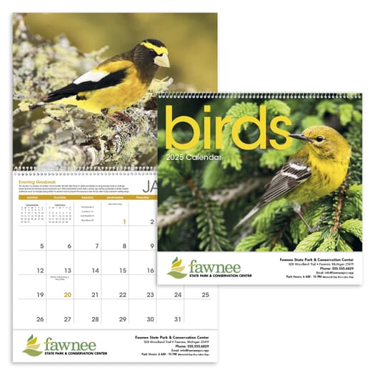 2025 Birds Calendar