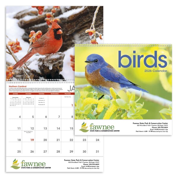 2020 Birds Calendar