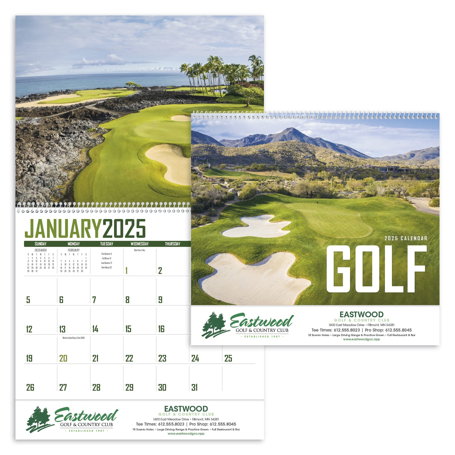 2024 Golf Calendar Promotional Giveaway Crestline