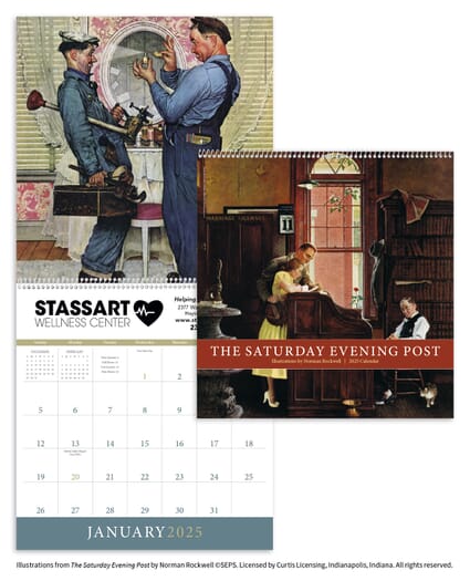 2025 The Saturday Evening Post Calendar