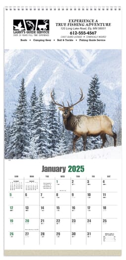 2025 Sportsman Calendar