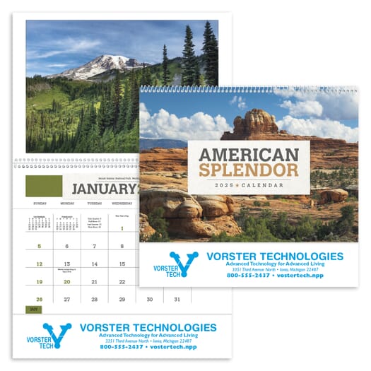 2025 American Splendor Pocket Calendar