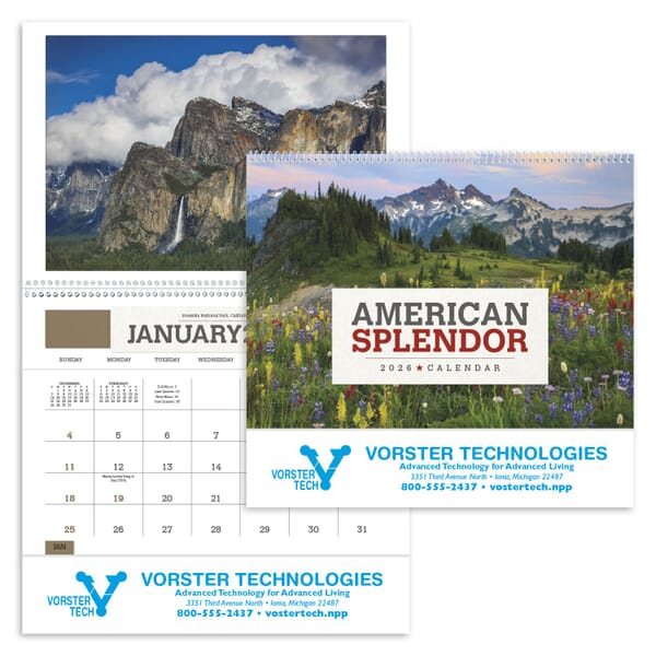 2021 American Splendor Pocket Calendar