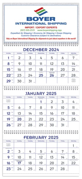 2021 Blue & Grey Commercial Planner