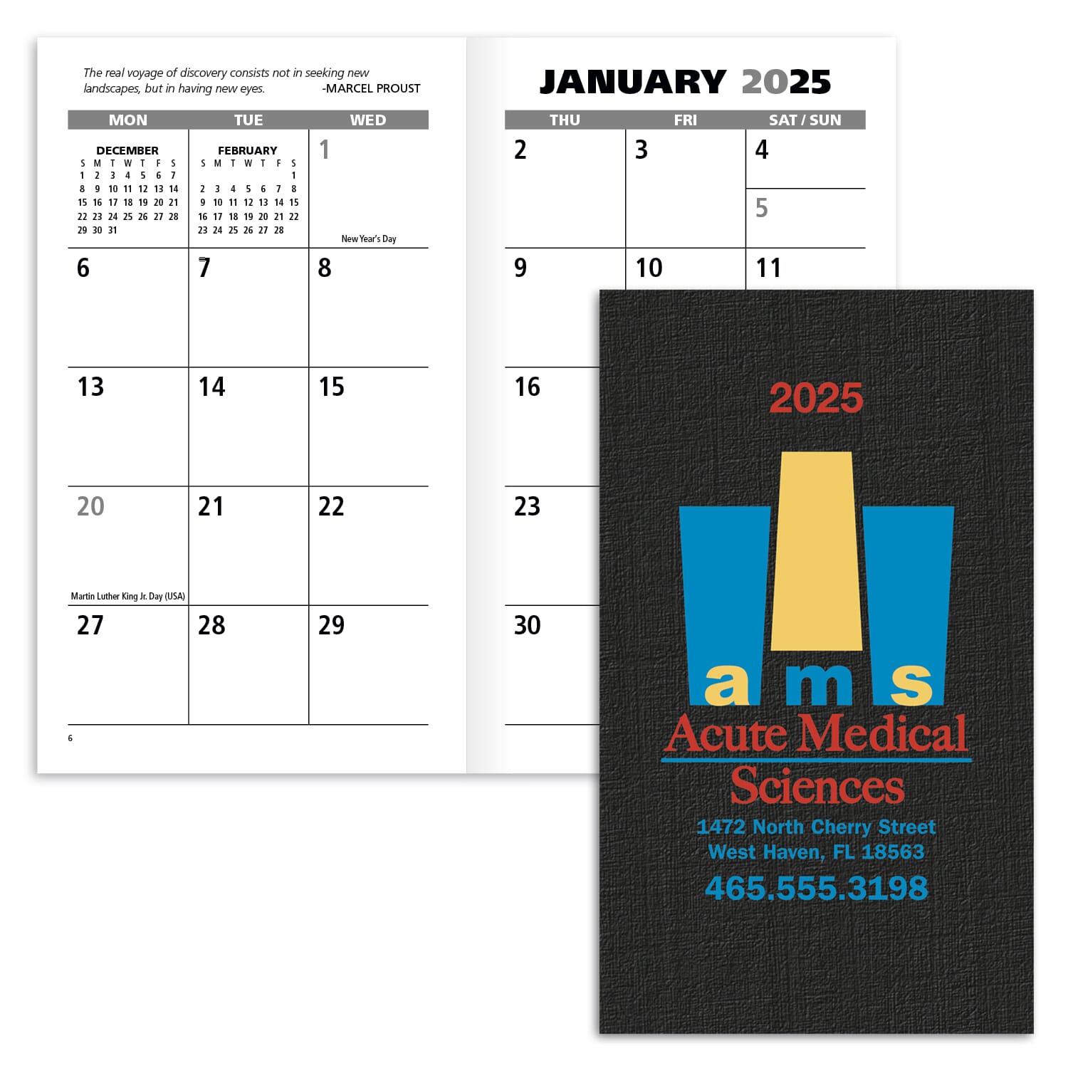 2025 Value Monthly Pocket Planner