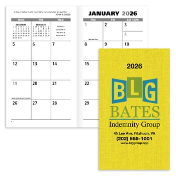 2026 Value Monthly Pocket Planner