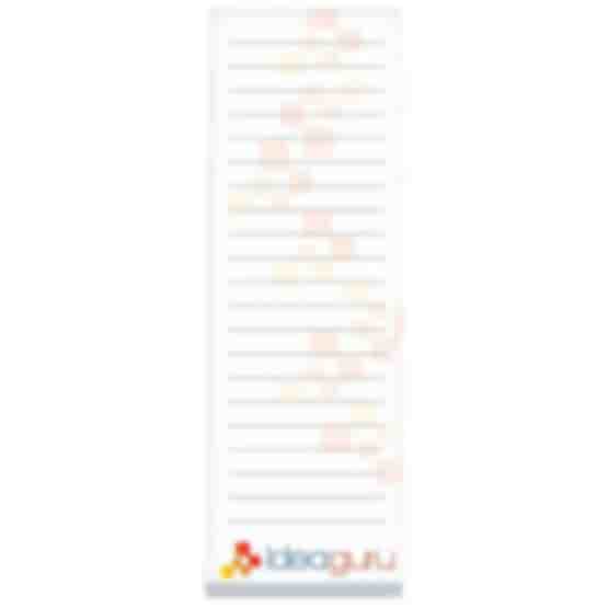 SOUVENIR® 3" x 9" Non-Adhesive Scratch Pad, 25 Sheet Pad