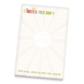 SOUVENIR® 4" x 6" Non-Adhesive Scratch Pad, 25 Sheet Pad