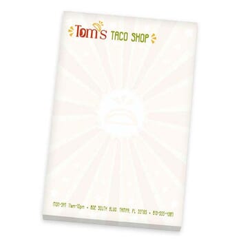 Souvenir® 4&quot; x 6&quot; Non-Adhesive Scratch Pad, 25 Sheet Pad