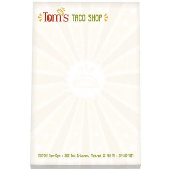 Souvenir® 4&quot; x 6&quot; Non-Adhesive Scratch Pad, 50 Sheet Pad