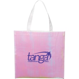 Iridescent Non-Woven Convention Tote