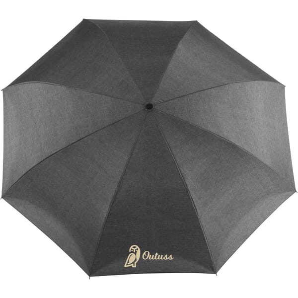 48" Auto Close Heathered Inversion Umbrella