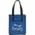 Printed Chevron Non-Woven Shopper Tote