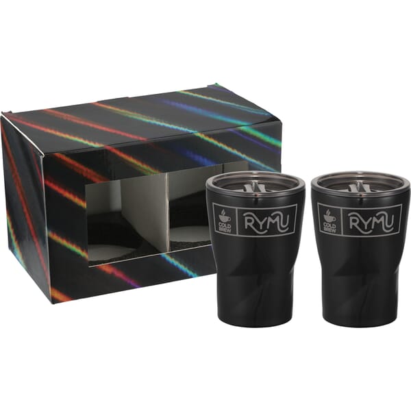 12 oz Glacier Tumbler 2 in 1 Gift Set