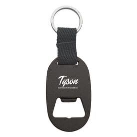 Metal Key Tag With Bottle Opener