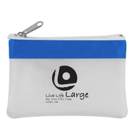 Zippered Coin Pouch - Frosted