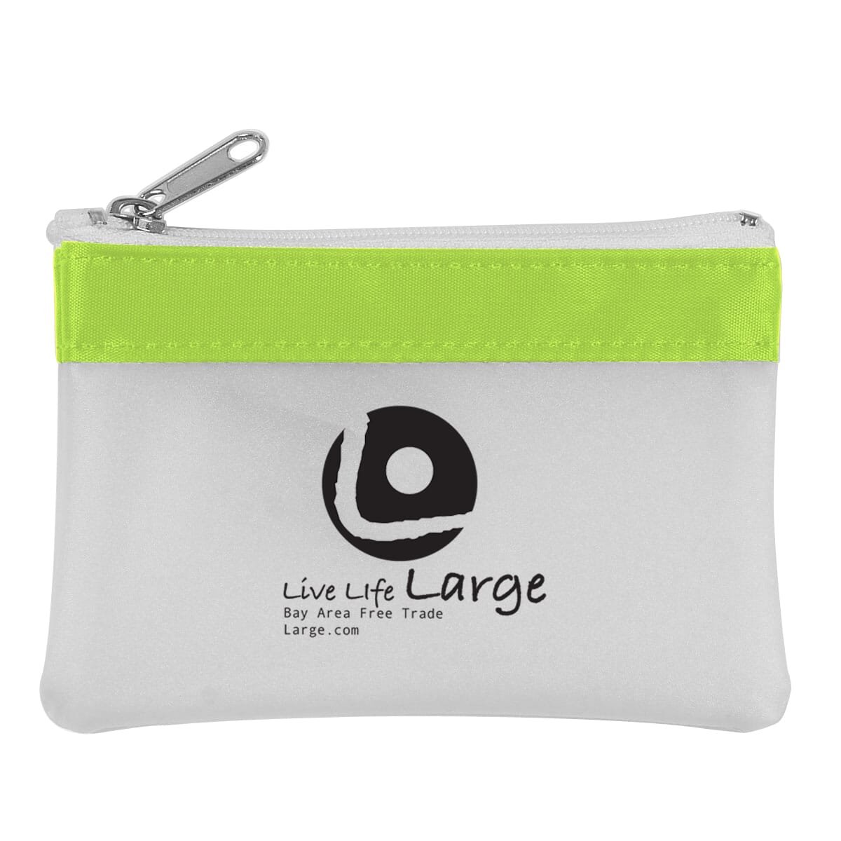 Zippered Coin Pouch - Frosted