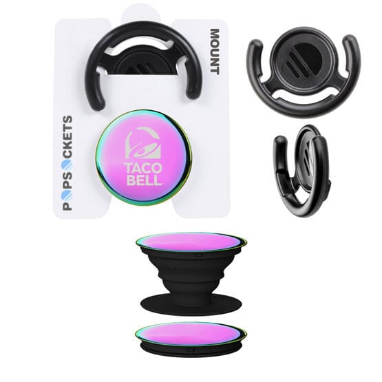 Iridescent PopSockets Mounts® Combo