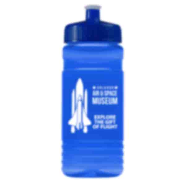 20 oz Recycled PETE Bottle with Push Pull Lid