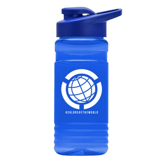 20 oz EcoPETE Recycled Bottle Drink-Thru Lid