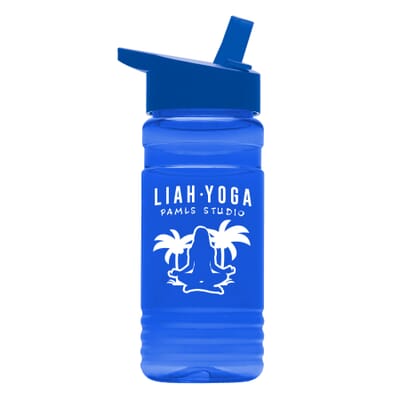 Blue eco friendly water bottle