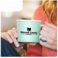 Mug in use