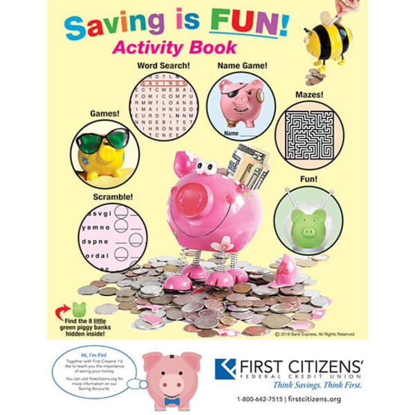 Saving is Fun Activity Book