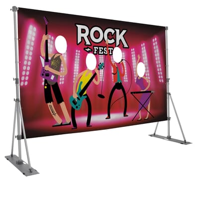Outdoor Headliner Face Cutout Display
