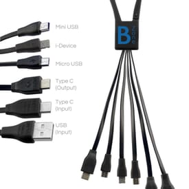 Jumbo Jelly 4-in-2 Charging Cable