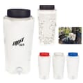 Water bag in use