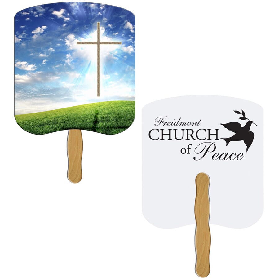 Cross Hand Fan