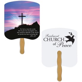 John 3.16 Hand Fan