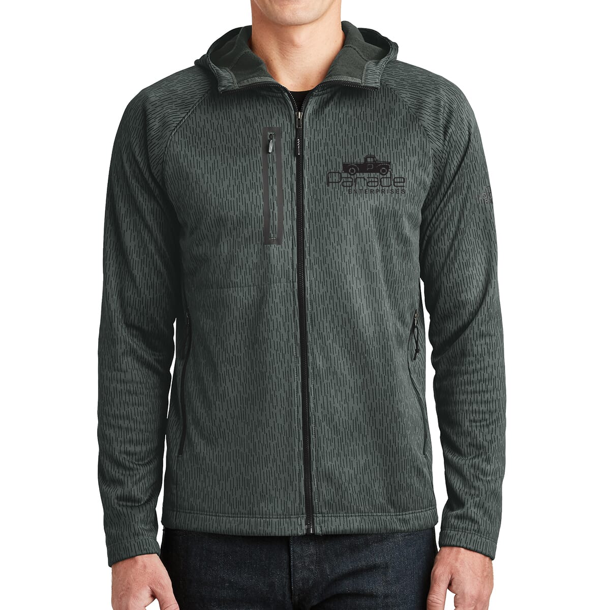 north face canyon flats fleece hooded jacket