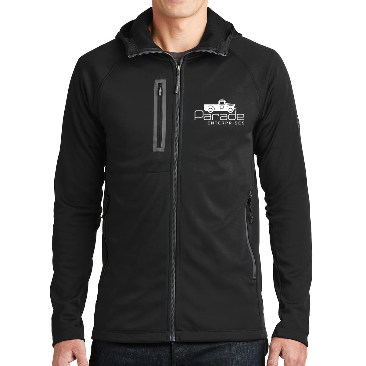 north face men's canyon flats fleece jacket