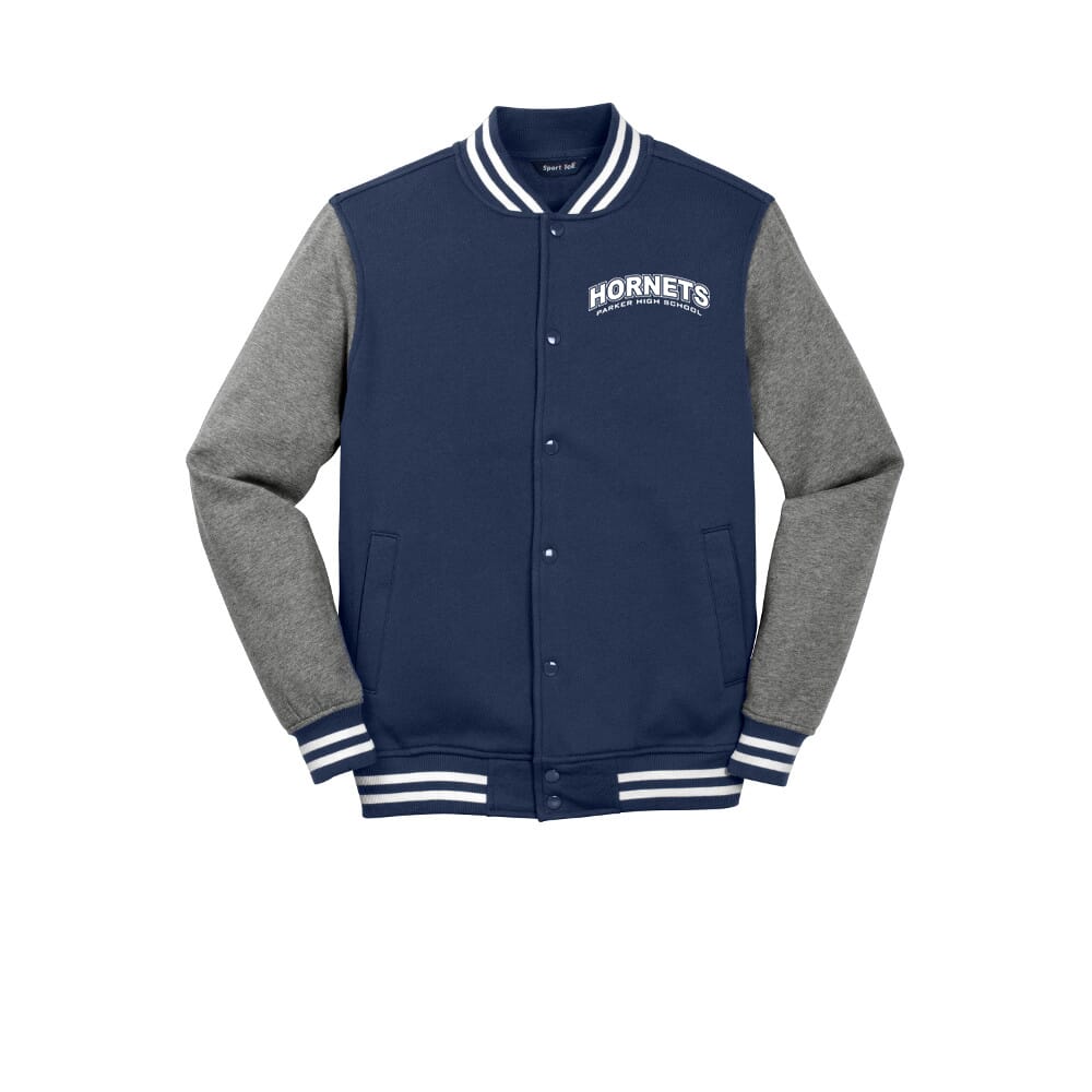 sport tek letterman jacket