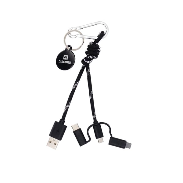 3-in-1 Knot Cable Keychain