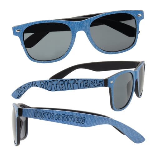 Denim Print Sunglasses