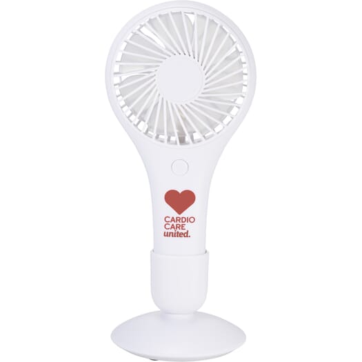 Portable Hand Fan with Holder