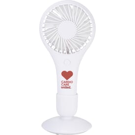 Portable Hand Fan with Holder