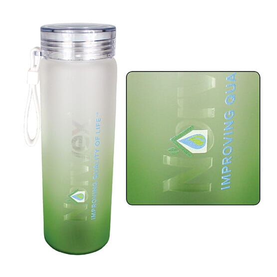 20 oz Halcyon Frosted Glass Bottle