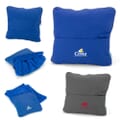 Group shot, blankets folded into pillows