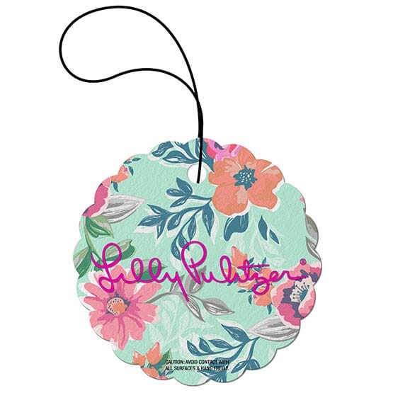Scented Air Freshener with scalloped edges