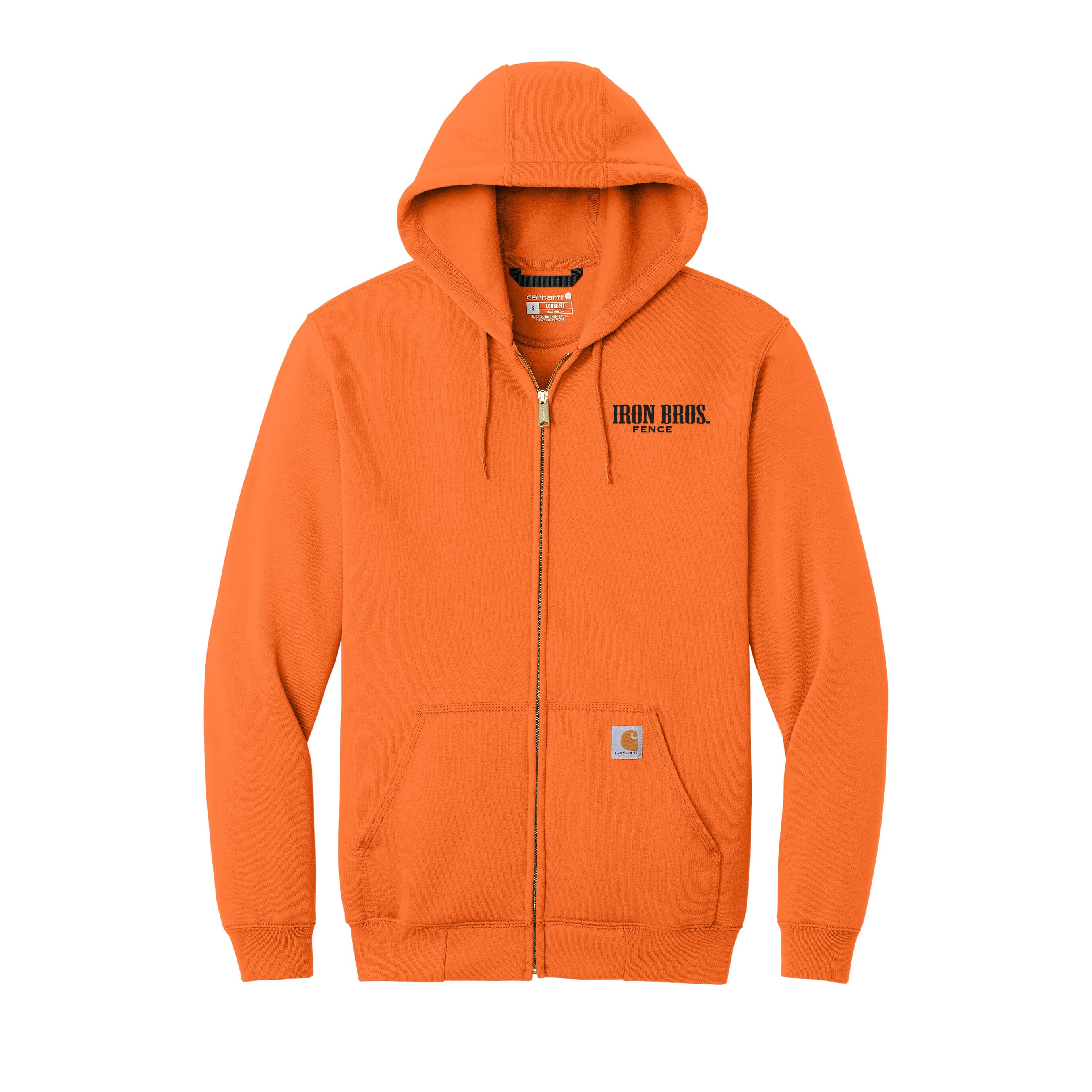 Carhartt® Midweight Hooded Zip-Front Sweatshirt - Promotional