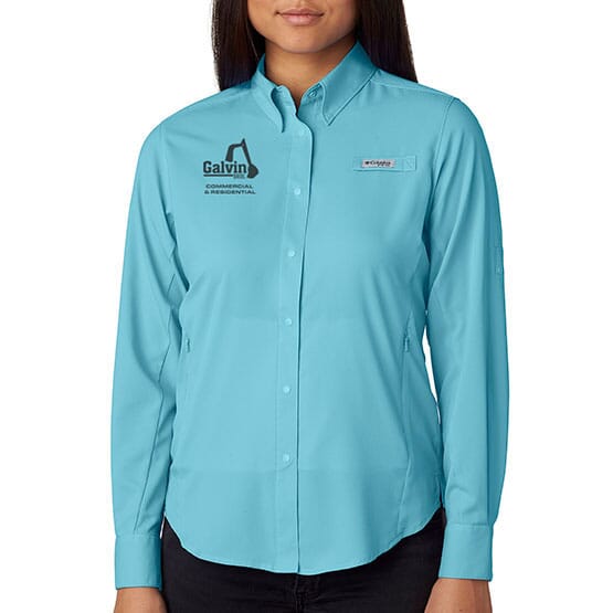 Ladies' Columbia® Tamiami™ II Long-Sleeve Shirt