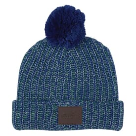 Grace Pom Beanie with Cuff