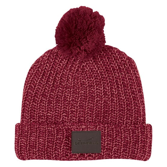 BURGUNDY/NATURAL