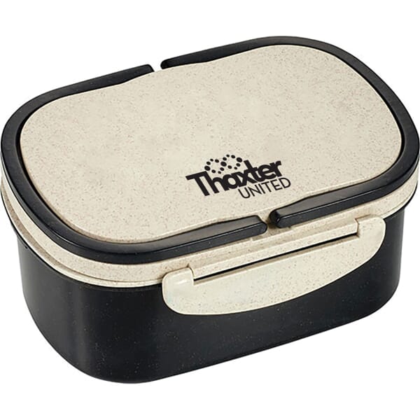 Plastic & Wheat Straw Lunch Box Container