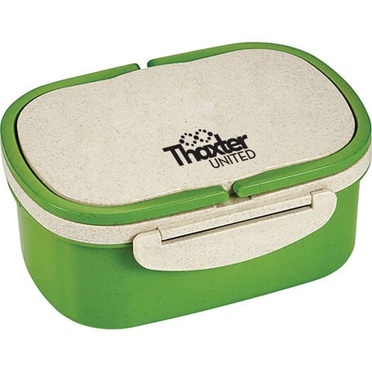 Plastic & Wheat Straw Lunch Box Container