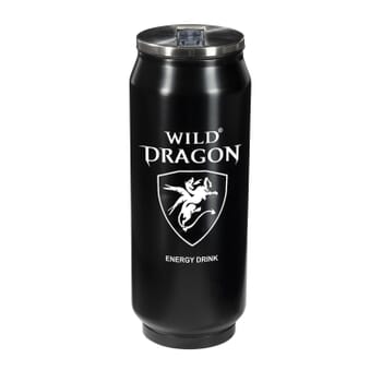 17 oz Vacuum Can with Straw